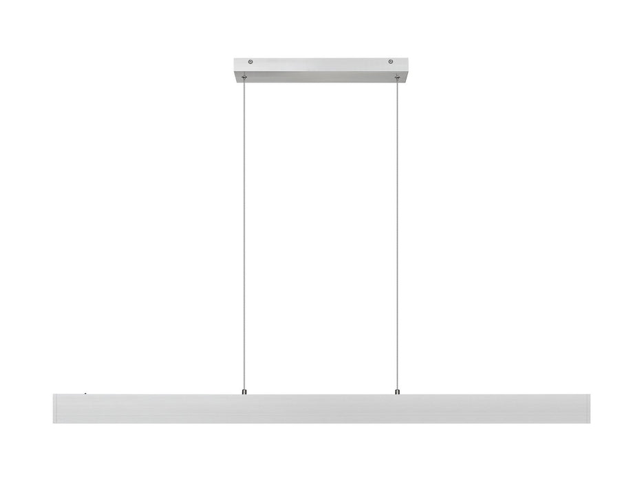 Z-Lite 1016-55L-BN-LED LED Linear Chandelier, Brushed Nickel