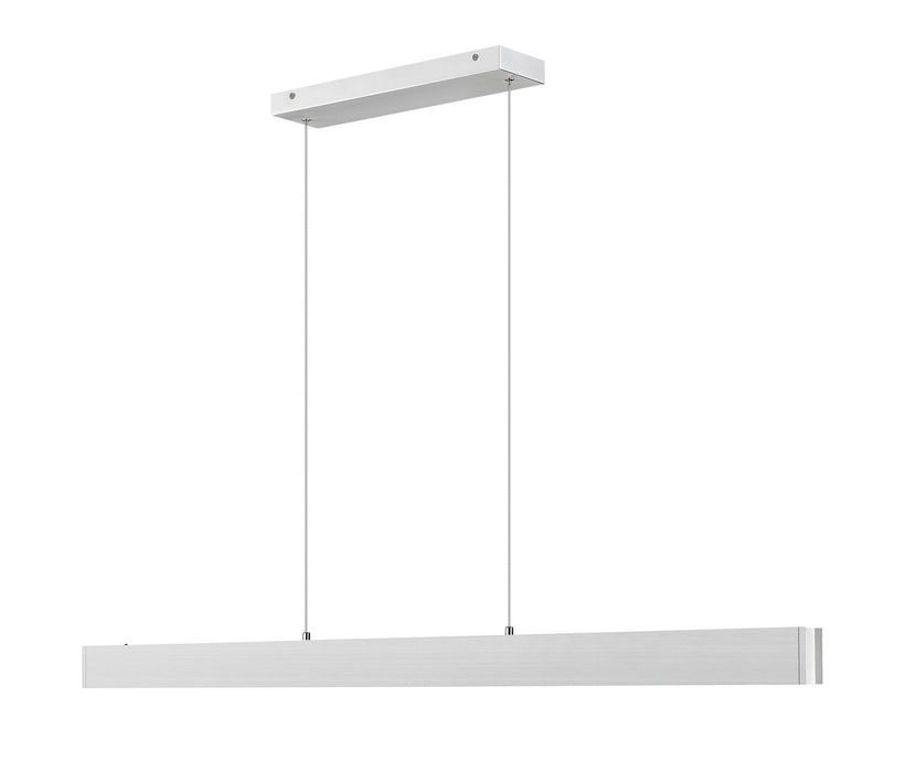 Z-Lite 1016-55L-BN-LED LED Linear Chandelier, Brushed Nickel