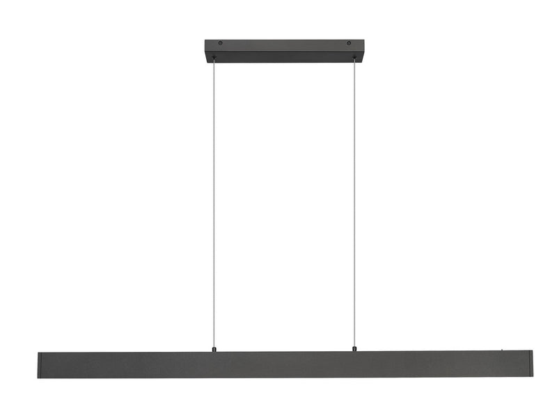 Z-Lite 1016-55L-MB-LED LED Linear Chandelier, Matte Black