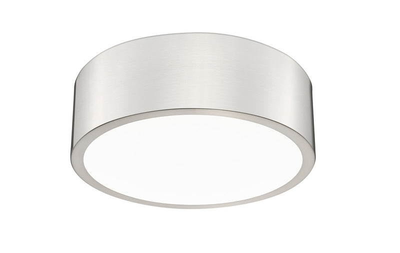 Z-Lite 1017F12-BN-LED LED Flush Mount, Brushed Nickel