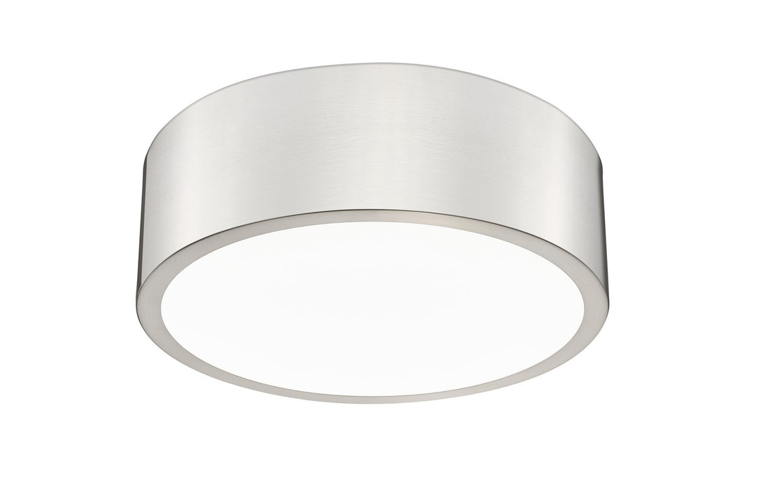 Z-Lite 1017F12-BN-LED LED Flush Mount, Brushed Nickel