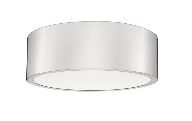 Z-Lite 1017F12-BN-LED LED Flush Mount, Brushed Nickel