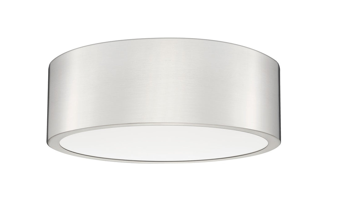 Z-Lite 1017F12-BN-LED LED Flush Mount, Brushed Nickel