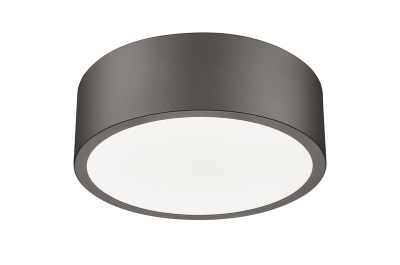 Z-Lite 1017F12-BRZ-LED LED Flush Mount, Bronze