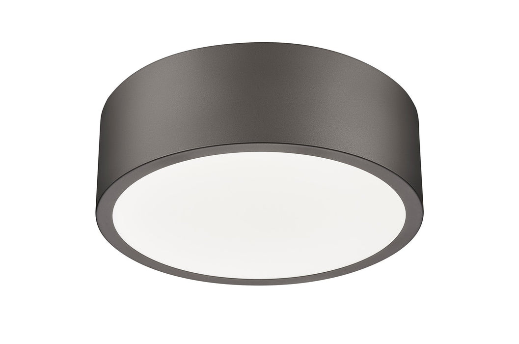 Z-Lite 1017F12-BRZ-LED LED Flush Mount, Bronze