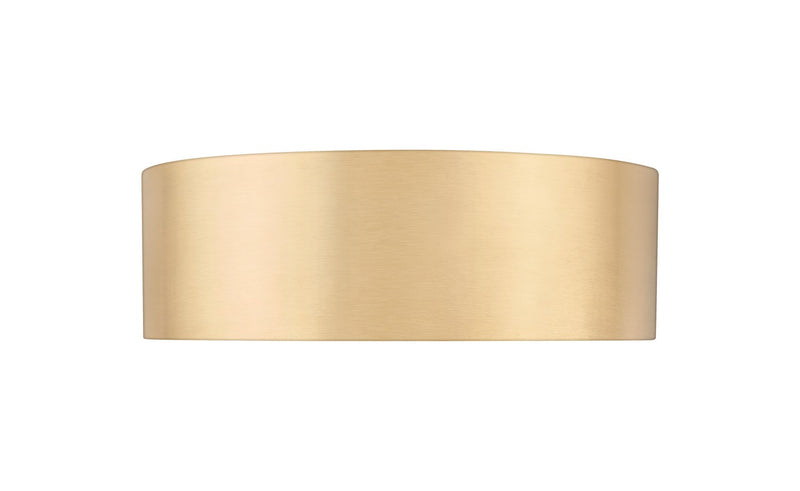 Z-Lite 1017F12-MGLD-LED LED Flush Mount, Modern Gold