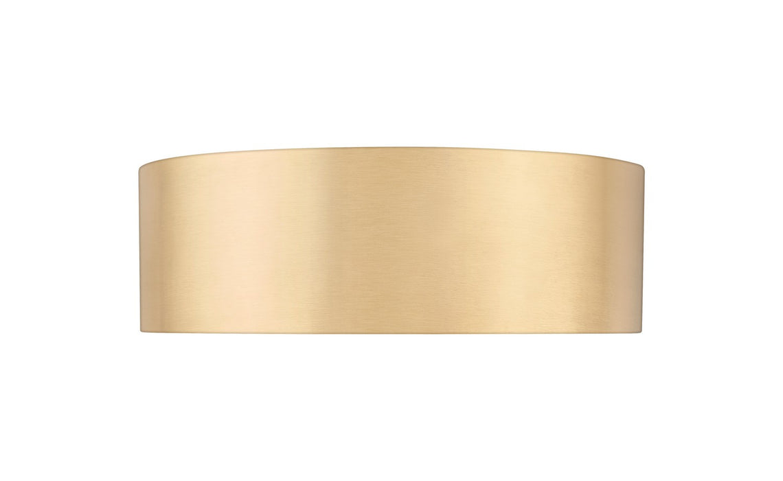 Z-Lite 1017F12-MGLD-LED LED Flush Mount, Modern Gold