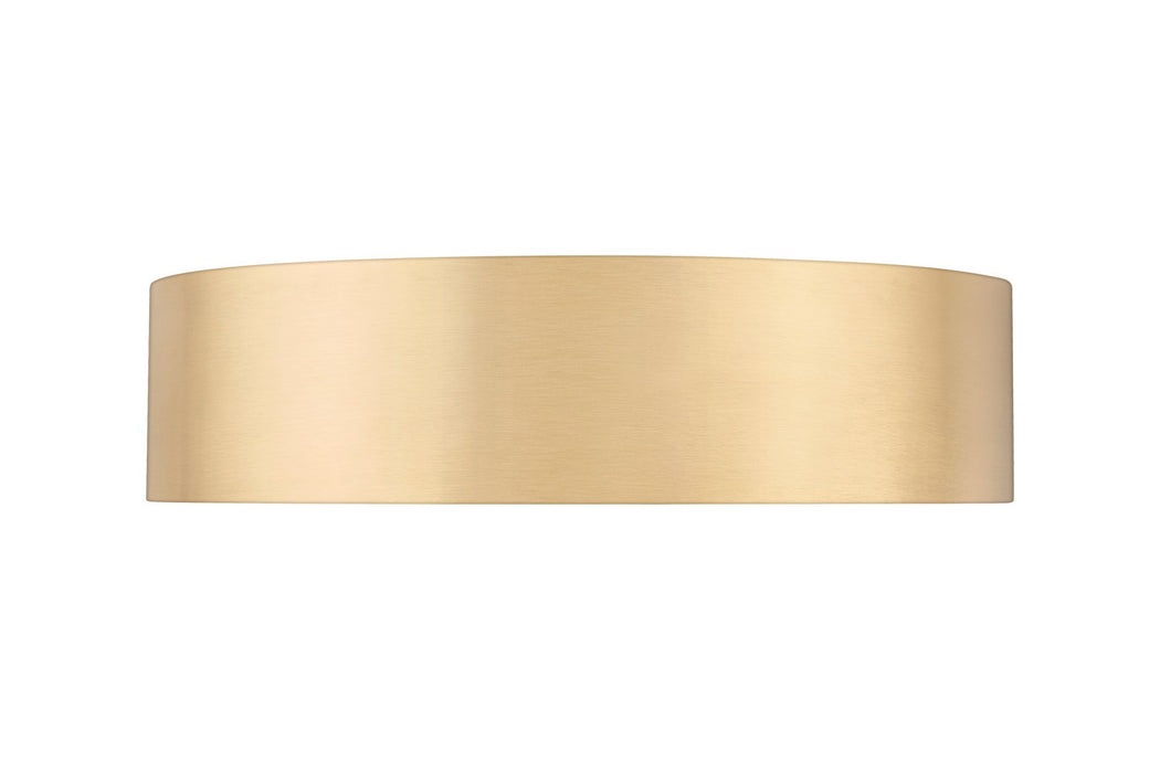 Z-Lite 1017F16-MGLD-LED LED Flush Mount, Modern Gold