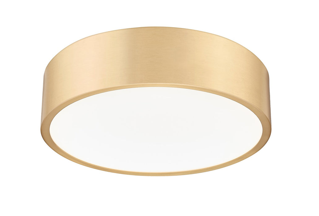 Z-Lite 1017F16-MGLD-LED LED Flush Mount, Modern Gold