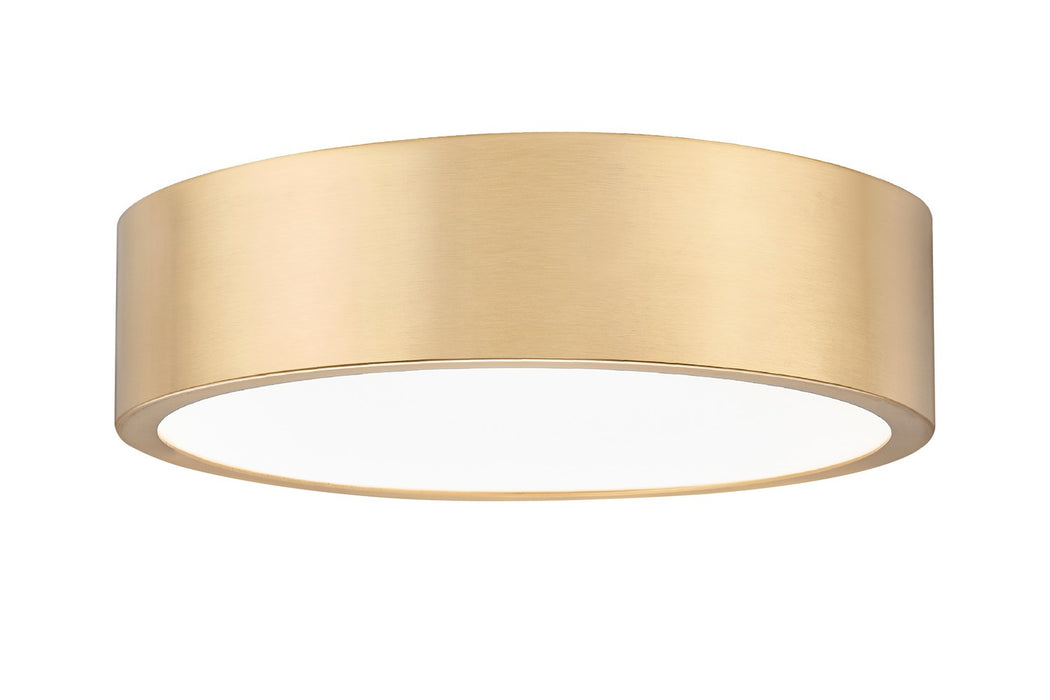 Z-Lite 1017F16-MGLD-LED LED Flush Mount, Modern Gold