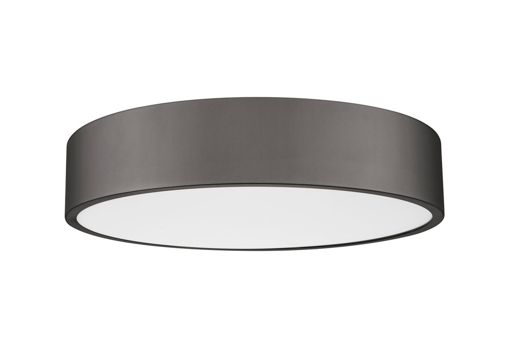 Z-Lite 1017F20-BRZ-LED LED Flush Mount, Bronze