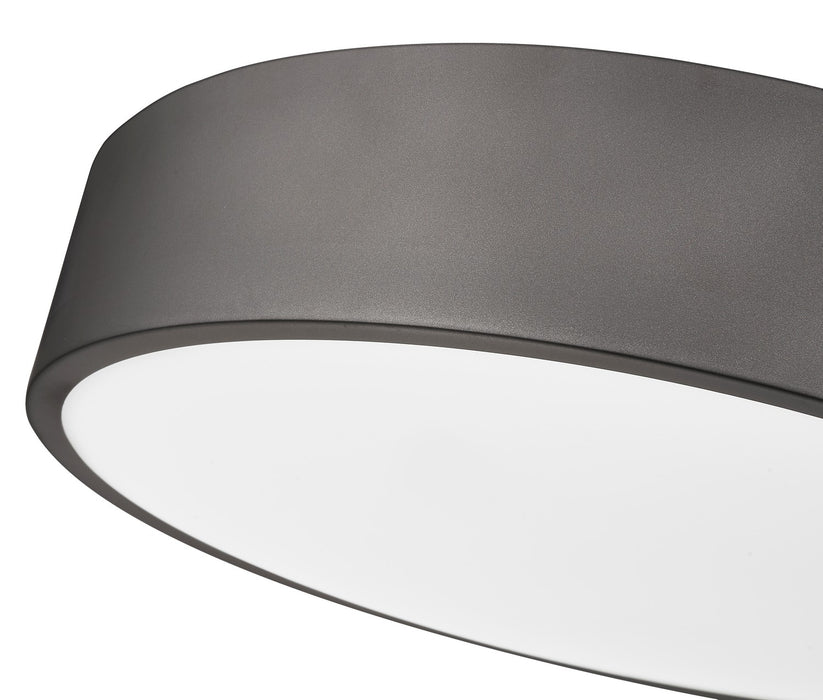Z-Lite 1017F20-BRZ-LED LED Flush Mount, Bronze