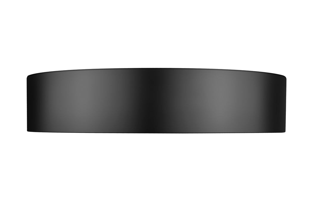 Z-Lite 1017F20-MB-LED LED Flush Mount, Matte Black