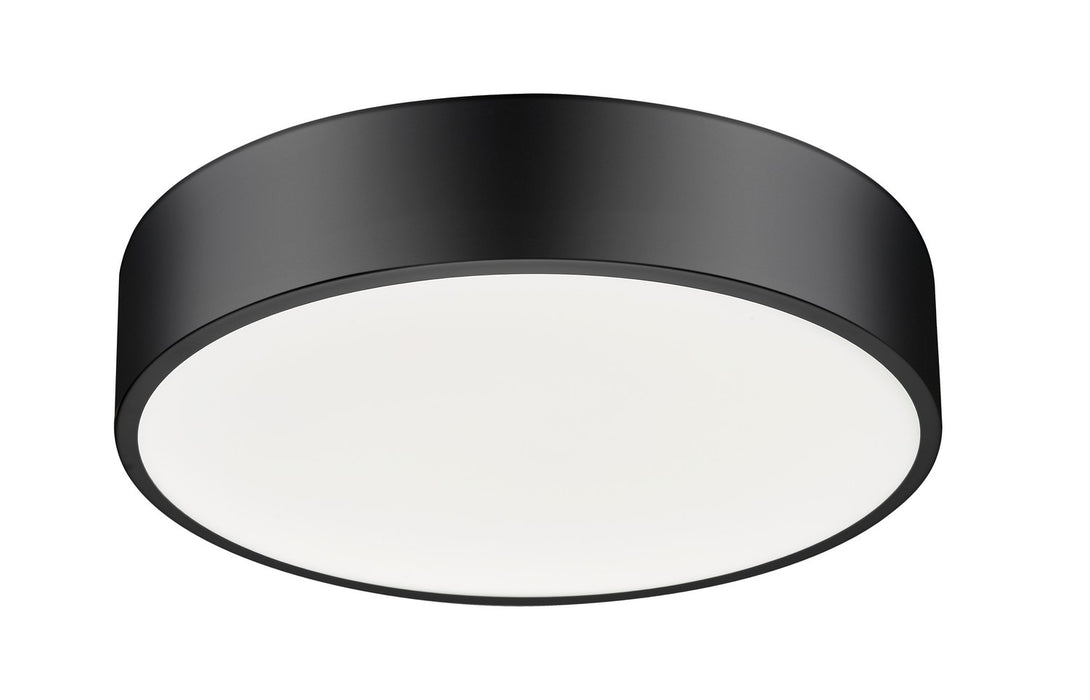 Z-Lite 1017F20-MB-LED LED Flush Mount, Matte Black