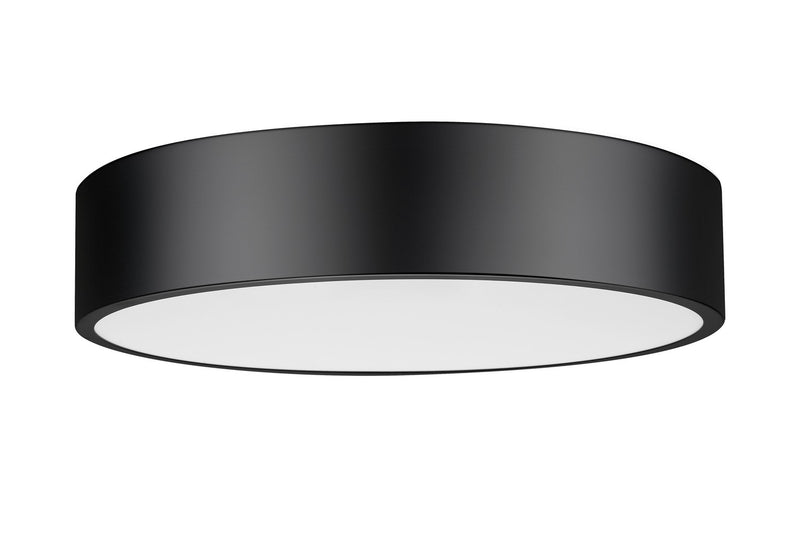 Z-Lite 1017F20-MB-LED LED Flush Mount, Matte Black