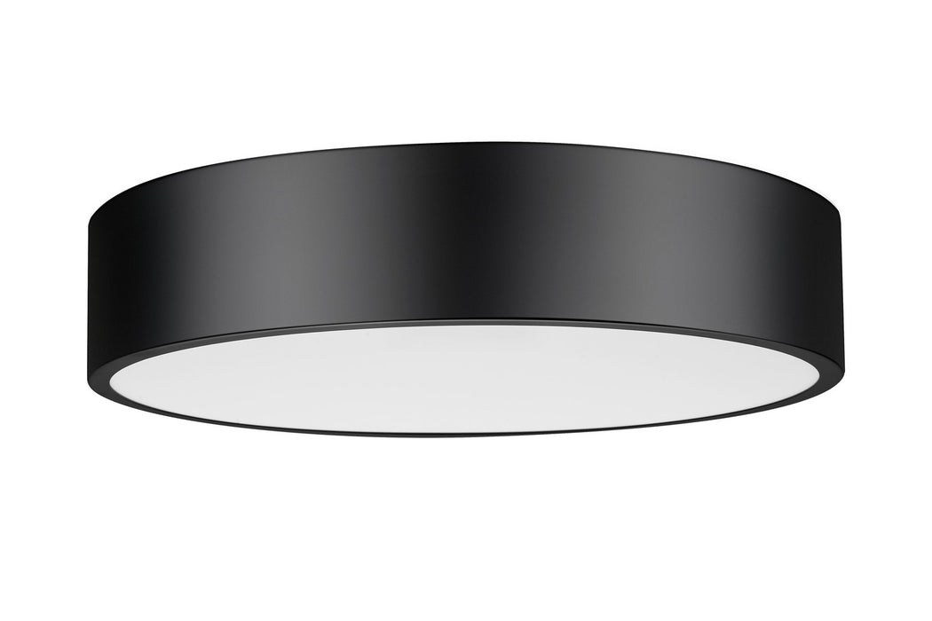 Z-Lite 1017F20-MB-LED LED Flush Mount, Matte Black