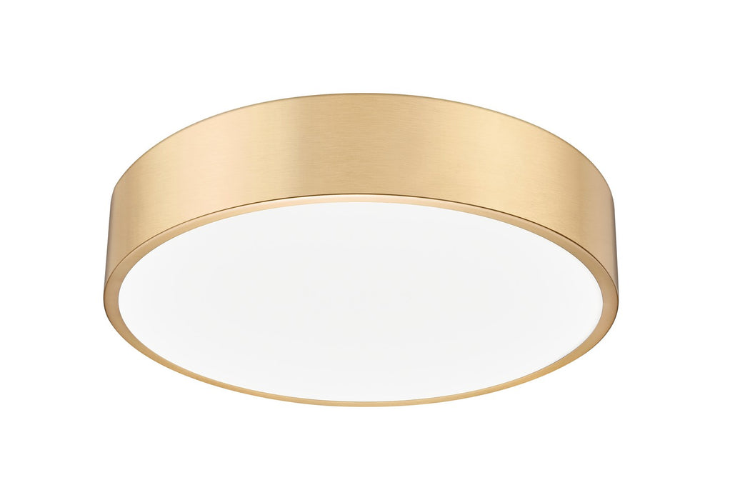 Z-Lite 1017F20-MGLD-LED LED Flush Mount, Modern Gold