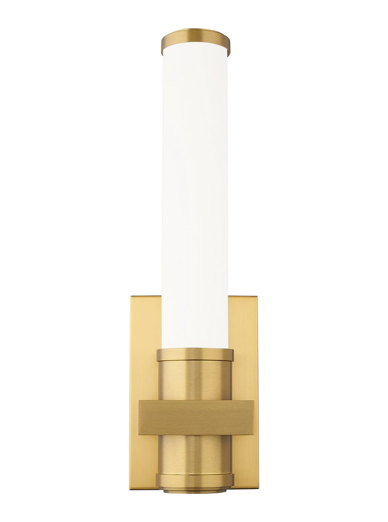 Z-Lite 1019-1S-MGLD-LED LED Wall Sconce, Modern Gold