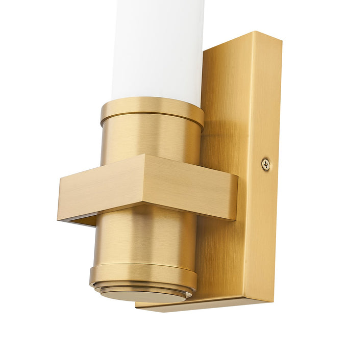 Z-Lite 1019-1S-MGLD-LED LED Wall Sconce, Modern Gold