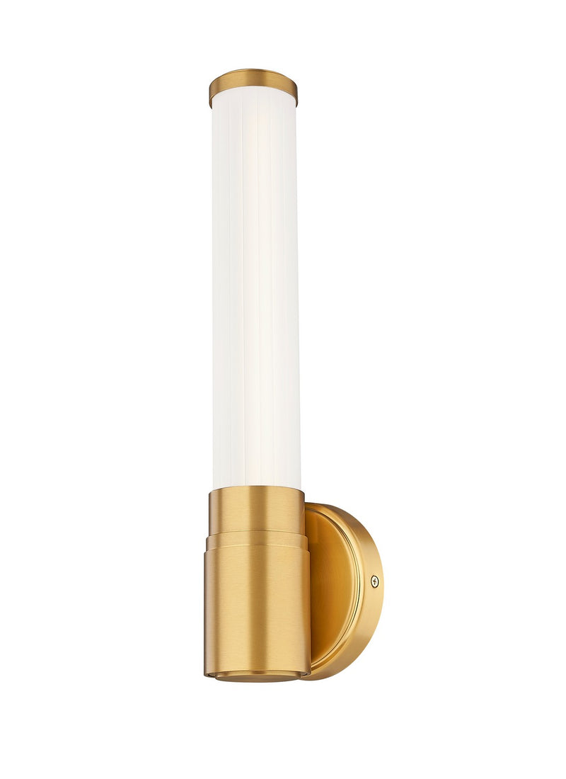 Z-Lite 1020-1S-MGLD-LED LED Wall Sconce, Modern Gold