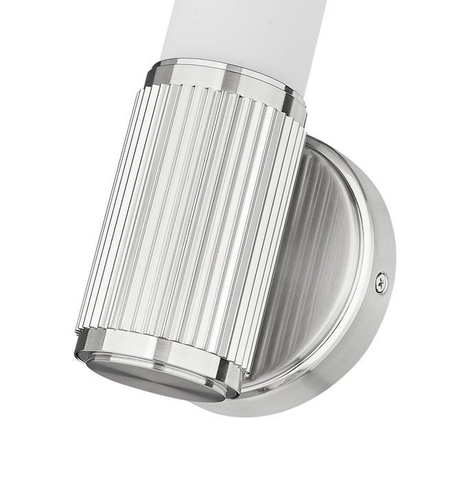 Z-Lite 1021-1S-BN-LED LED Wall Sconce, Brushed Nickel
