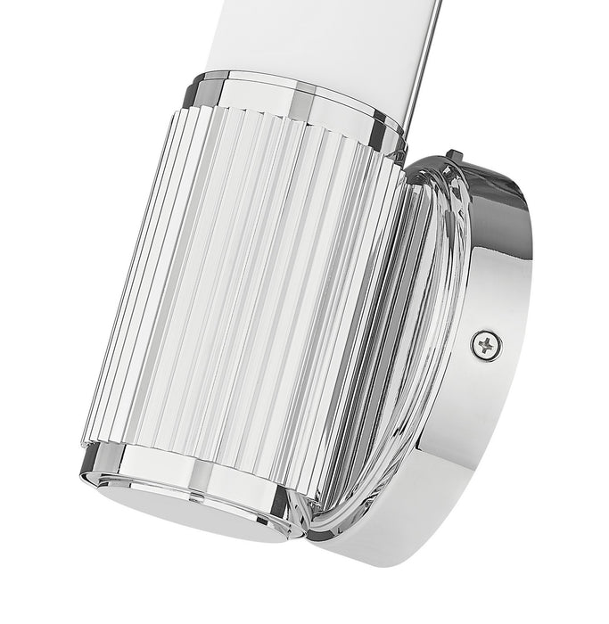Z-Lite 1021-1S-CH-LED LED Wall Sconce, Chrome