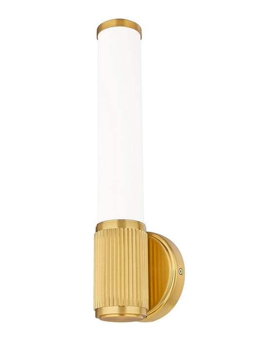 Z-Lite 1021-1S-MGLD-LED LED Wall Sconce, Modern Gold