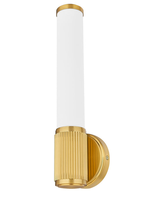 Z-Lite 1021-1S-MGLD-LED LED Wall Sconce, Modern Gold