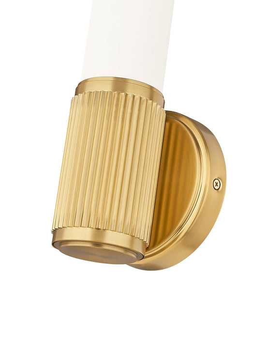 Z-Lite 1021-1S-MGLD-LED LED Wall Sconce, Modern Gold