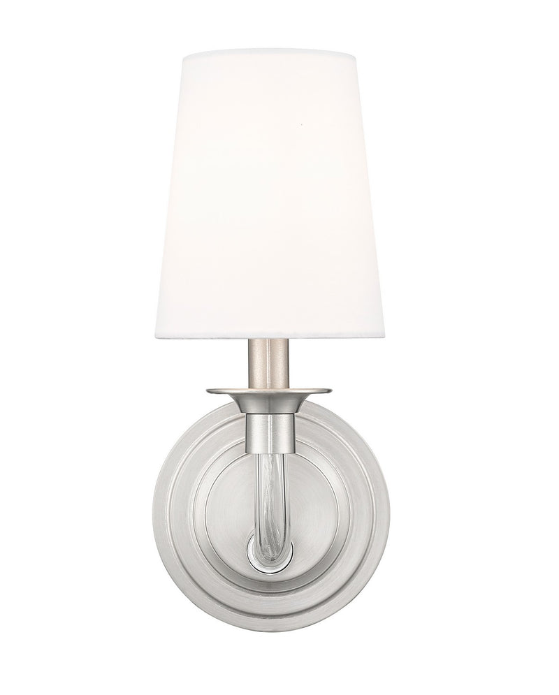 Z-Lite 1950-1S-BN One Light Wall Sconce, Brushed Nickel