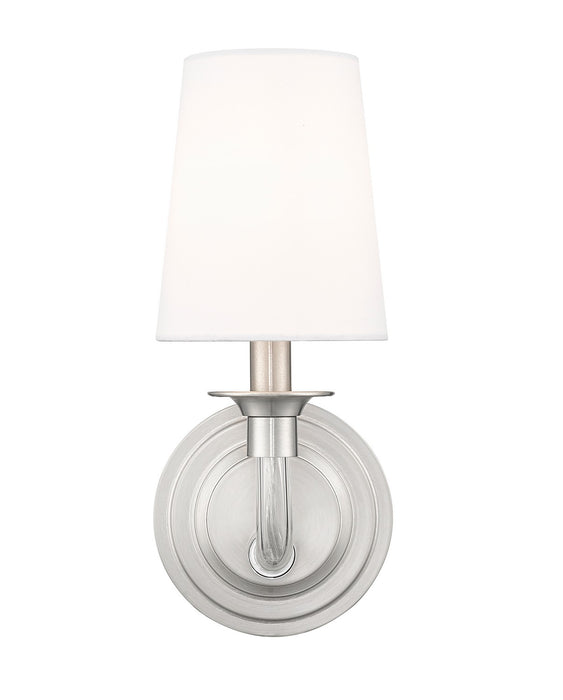 Z-Lite 1950-1S-BN One Light Wall Sconce, Brushed Nickel