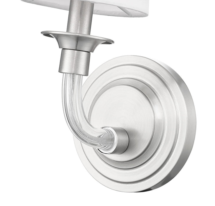 Z-Lite 1950-1S-BN One Light Wall Sconce, Brushed Nickel