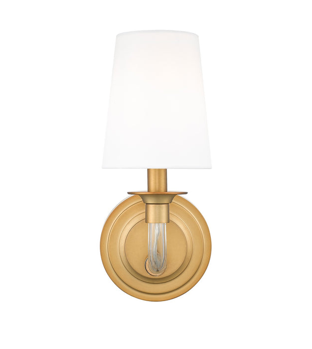 Z-Lite 1950-1S-RB One Light Wall Sconce, Rubbed Brass