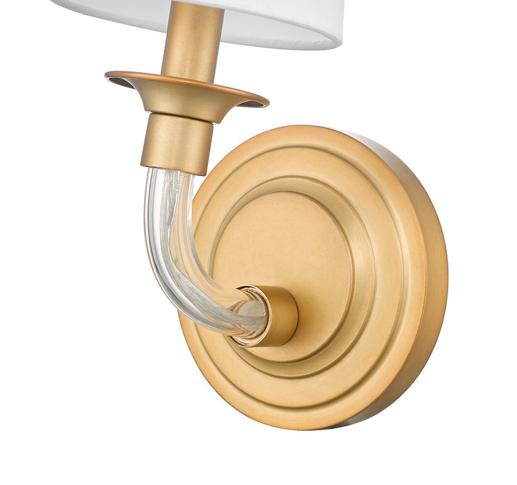 Z-Lite 1950-1S-RB One Light Wall Sconce, Rubbed Brass
