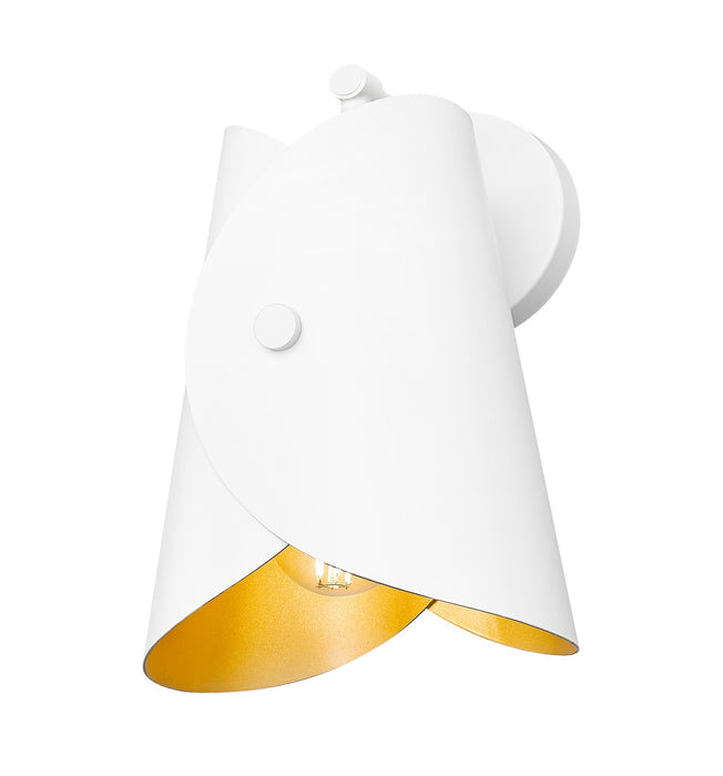 Z-Lite 1951-1S-MW One Light Wall Sconce, Matte White