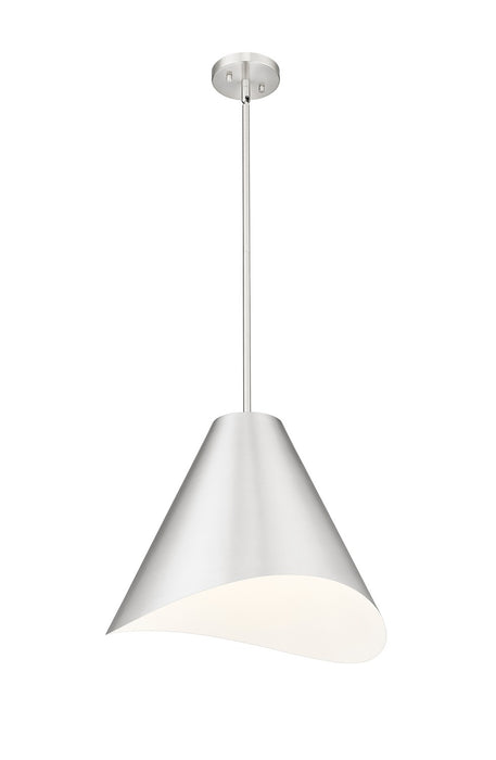 Z-Lite 1952P18-BN One Light Pendant, Brushed Nickel