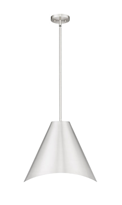 Z-Lite 1952P18-BN One Light Pendant, Brushed Nickel