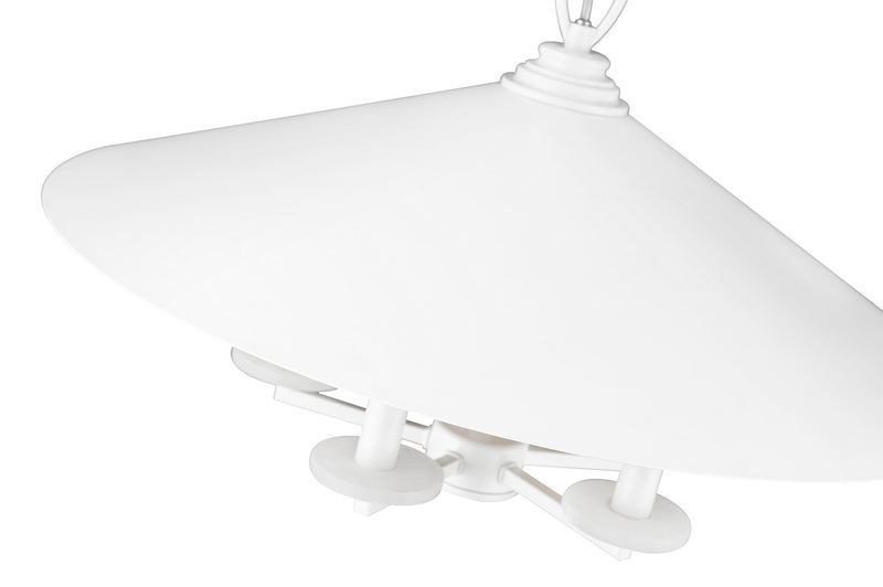 Z-Lite 1953-22MW Five Light Pendant, Matte White