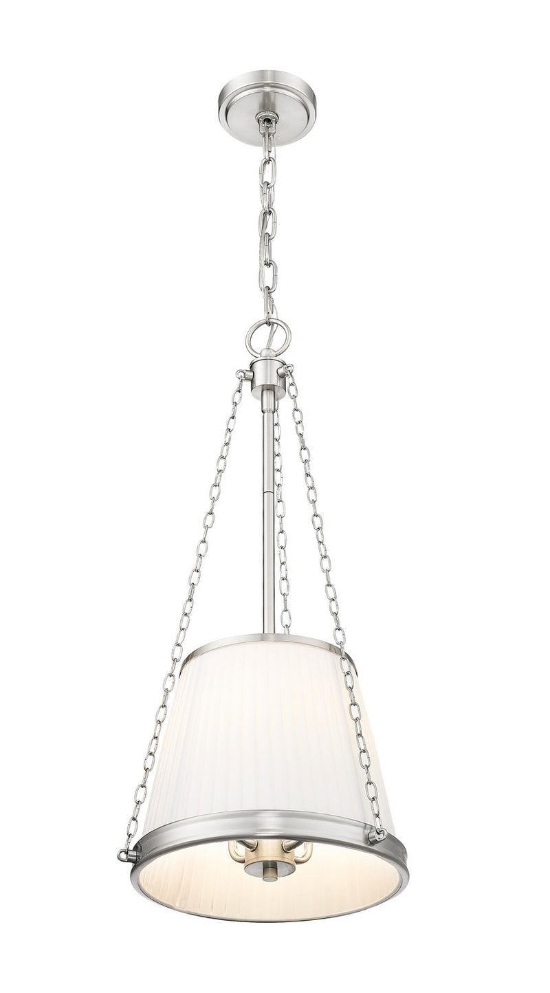 Z-Lite 1954P12-BN Four Light Pendant, Brushed Nickel