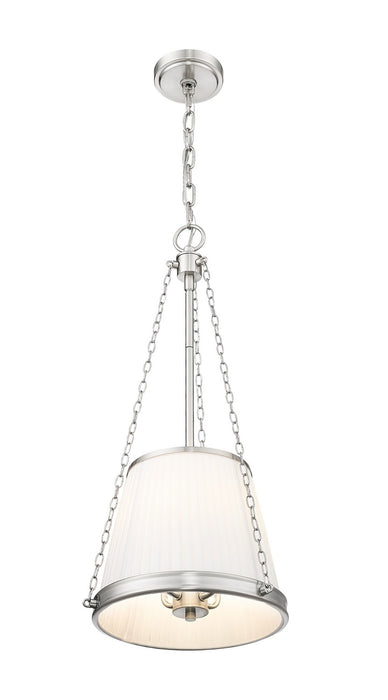 Z-Lite 1954P12-BN Four Light Pendant, Brushed Nickel