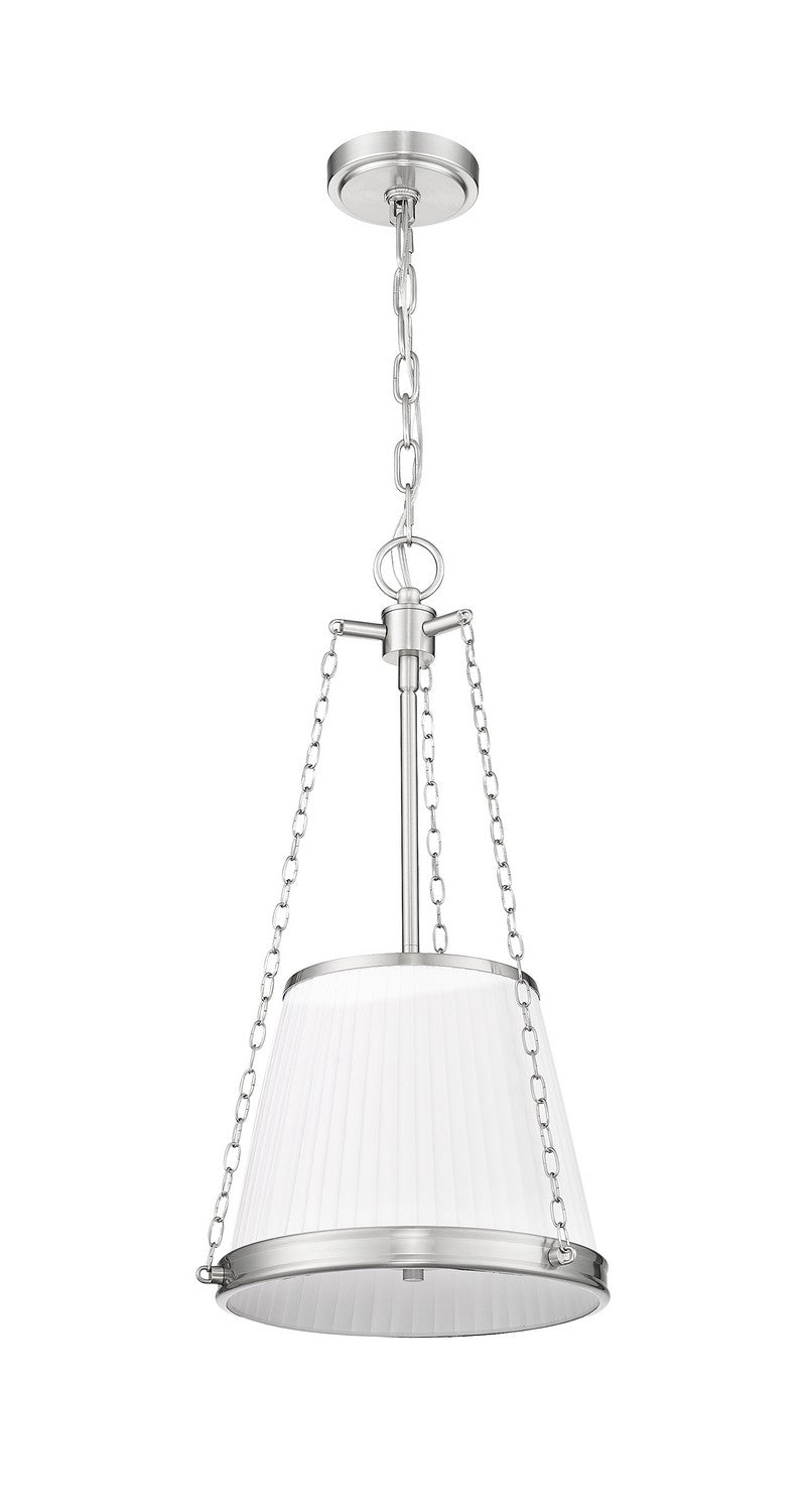 Z-Lite 1954P12-BN Four Light Pendant, Brushed Nickel