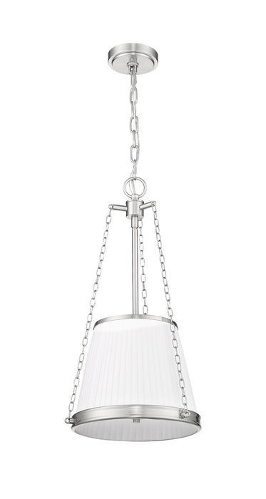 Z-Lite 1954P12-BN Four Light Pendant, Brushed Nickel