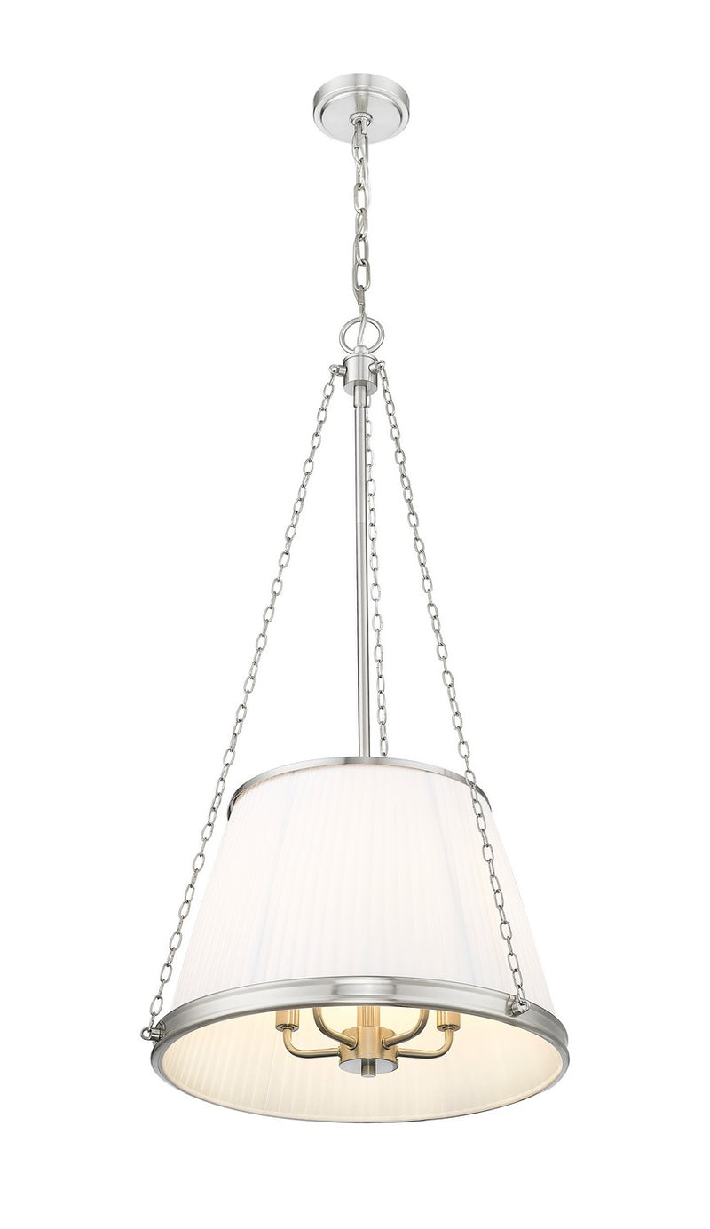 Z-Lite 1954P18-BN Five Light Pendant, Brushed Nickel