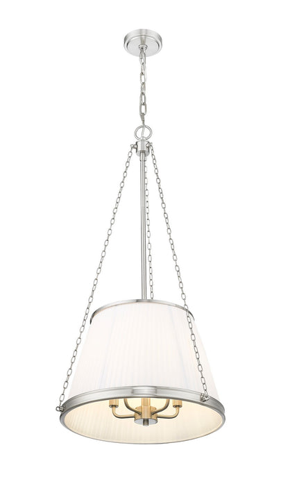 Z-Lite 1954P18-BN Five Light Pendant, Brushed Nickel