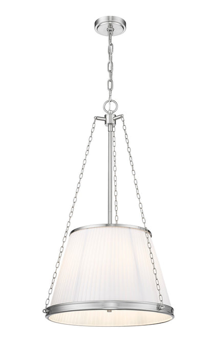 Z-Lite 1954P18-BN Five Light Pendant, Brushed Nickel