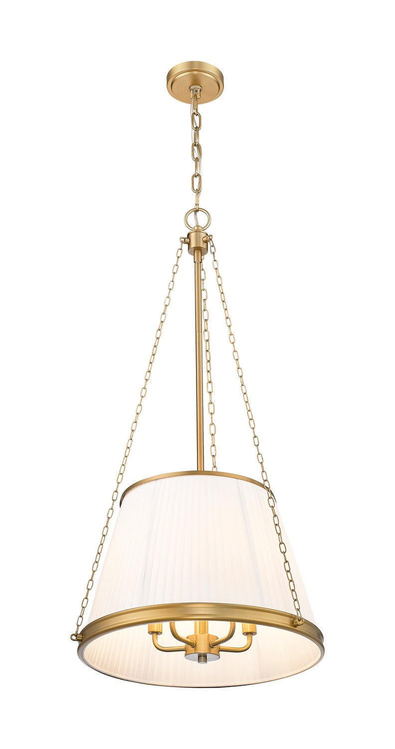 Z-Lite 1954P18-MGLD Five Light Pendant, Modern Gold