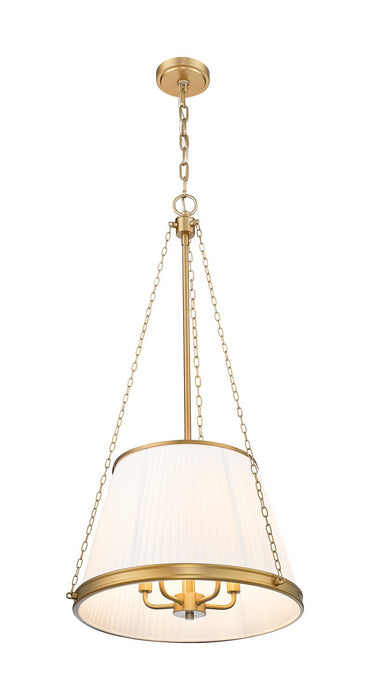 Z-Lite 1954P18-MGLD Five Light Pendant, Modern Gold