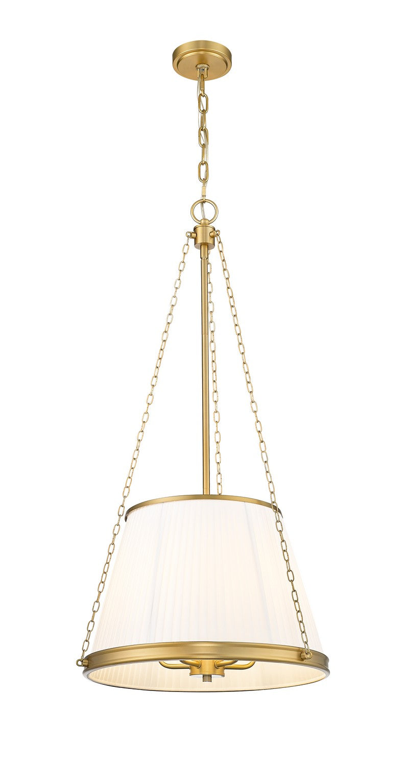 Z-Lite 1954P18-MGLD Five Light Pendant, Modern Gold