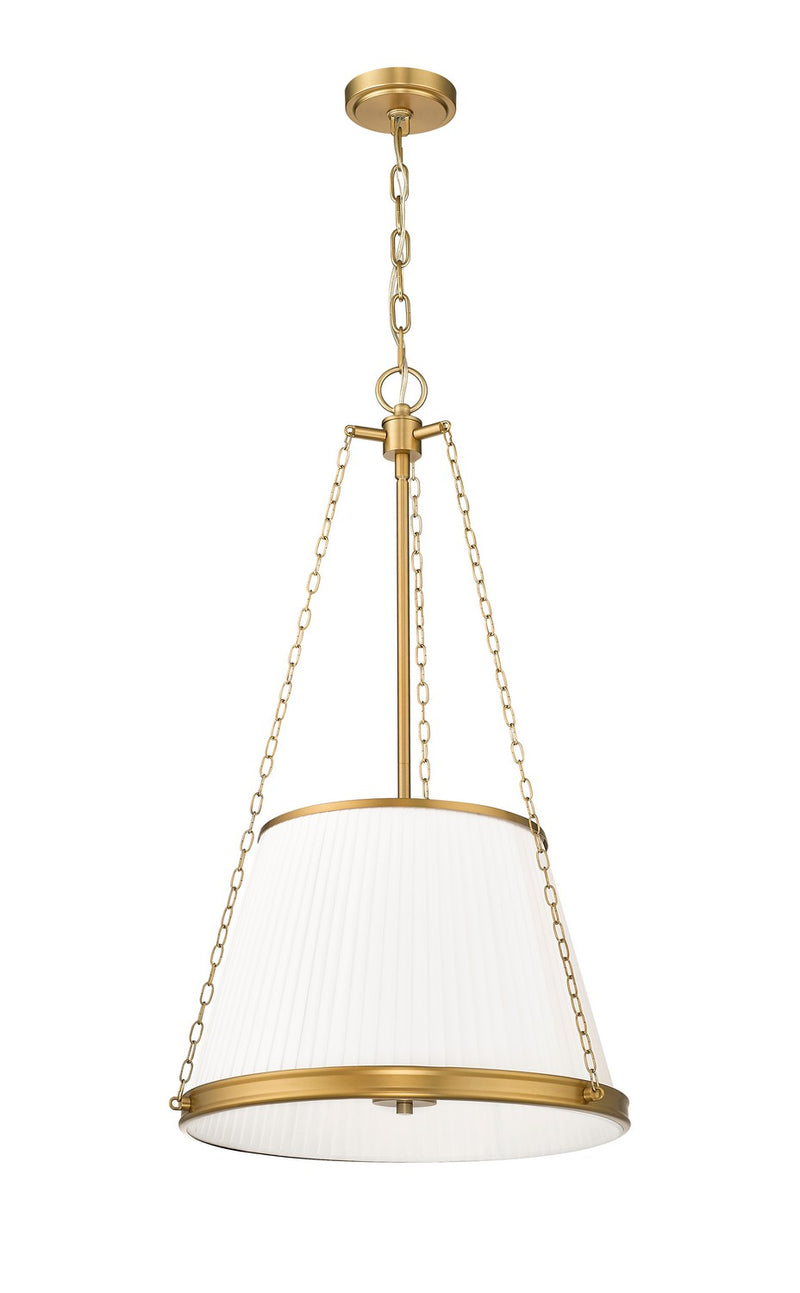 Z-Lite 1954P18-MGLD Five Light Pendant, Modern Gold