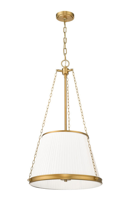 Z-Lite 1954P18-MGLD Five Light Pendant, Modern Gold